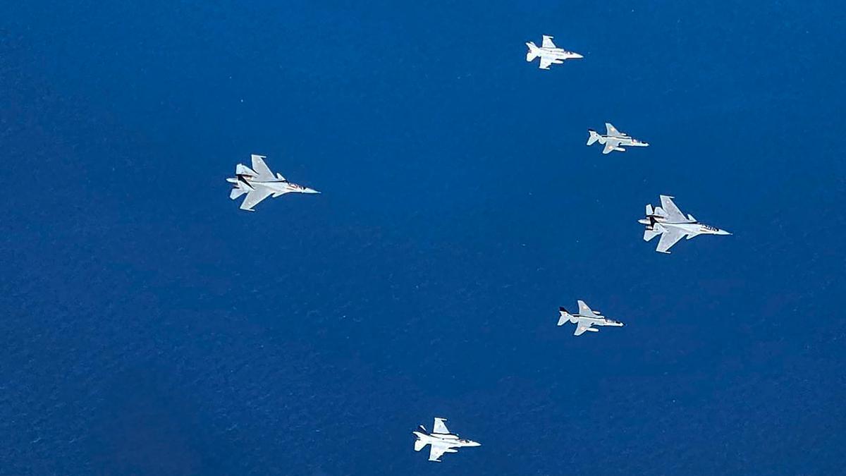 India, France, UAE conduct mega air exercise over Arabian Sea