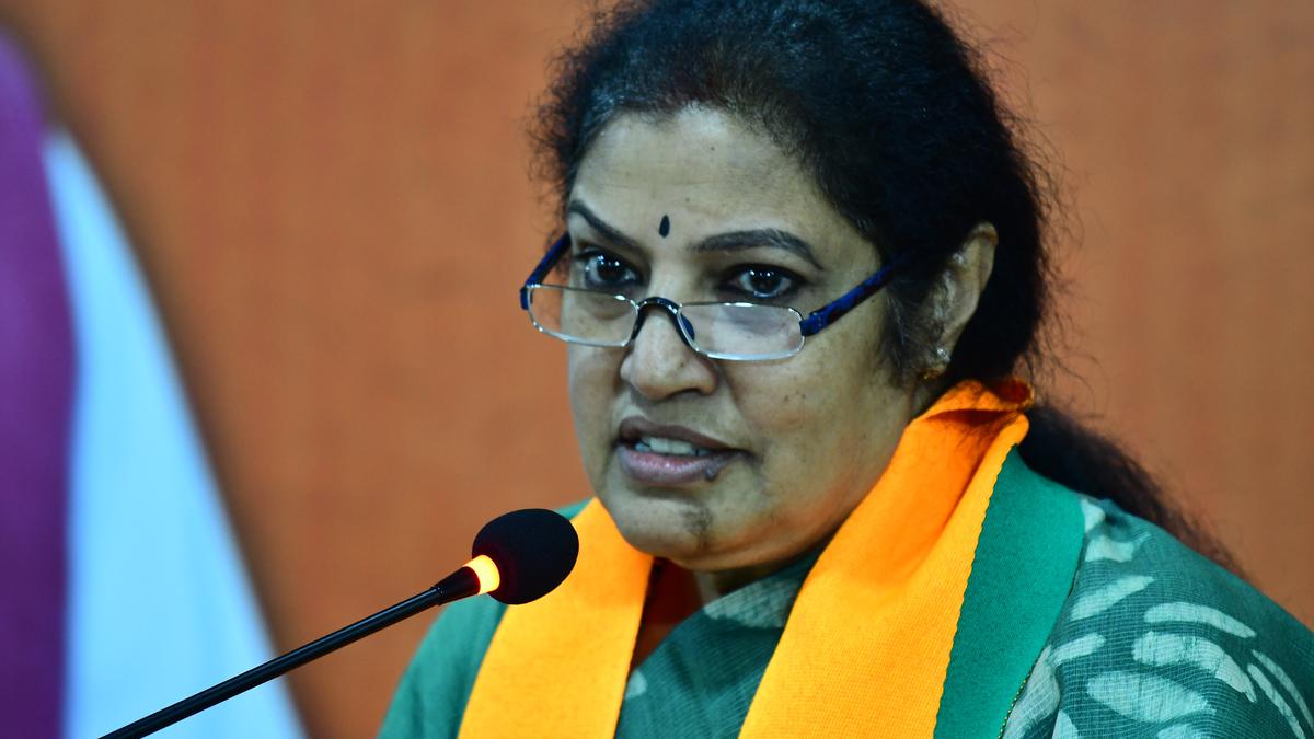 Attempts being made in Tamil Nadu to suppress growing influence of BJP: Daggubati Purandeswari 