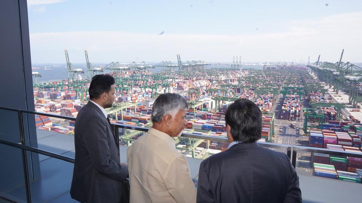 Chandrababu Naidu eyes Singapore’s Tuas Port as model for Andhra Pradesh’s maritime transformation