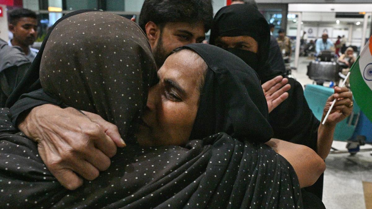 Operation Sindhu: 290 Indian students return from Iran, land in Delhi