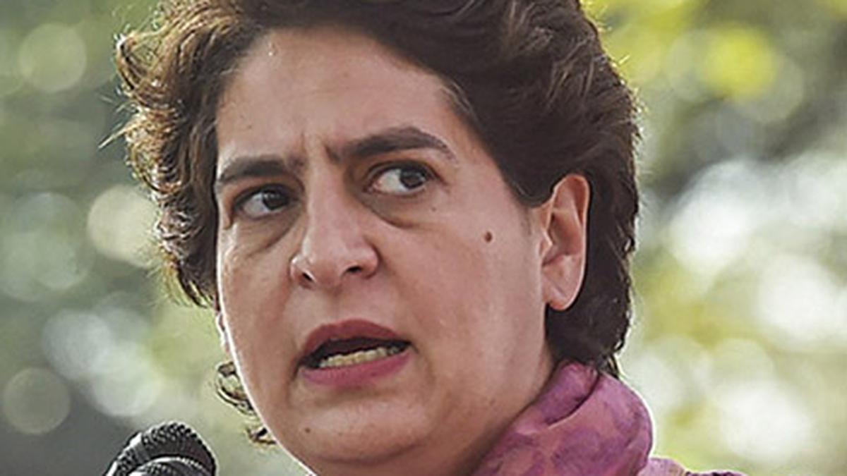 Congress leader Priyanka Gandhi accuses BJP government of looting ₹1.5 lakh crore from Karnataka