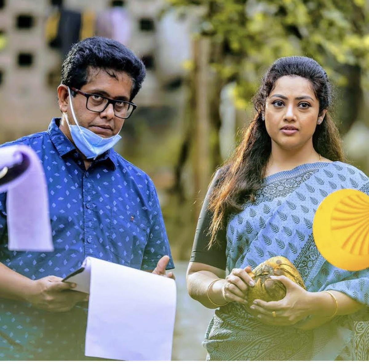 On the set of 'Drishyam 2' with Meena