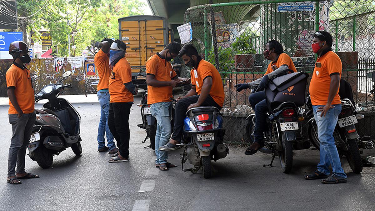 Swiggy delivery partners in Chennai go on strike, demand better pay and ...