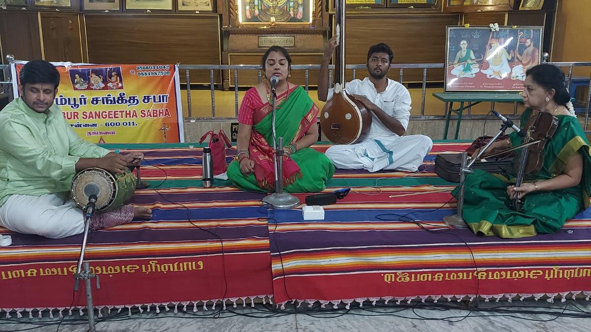 Perambur Sangeetha Sabha celebrates 90th anniversary The Hindu