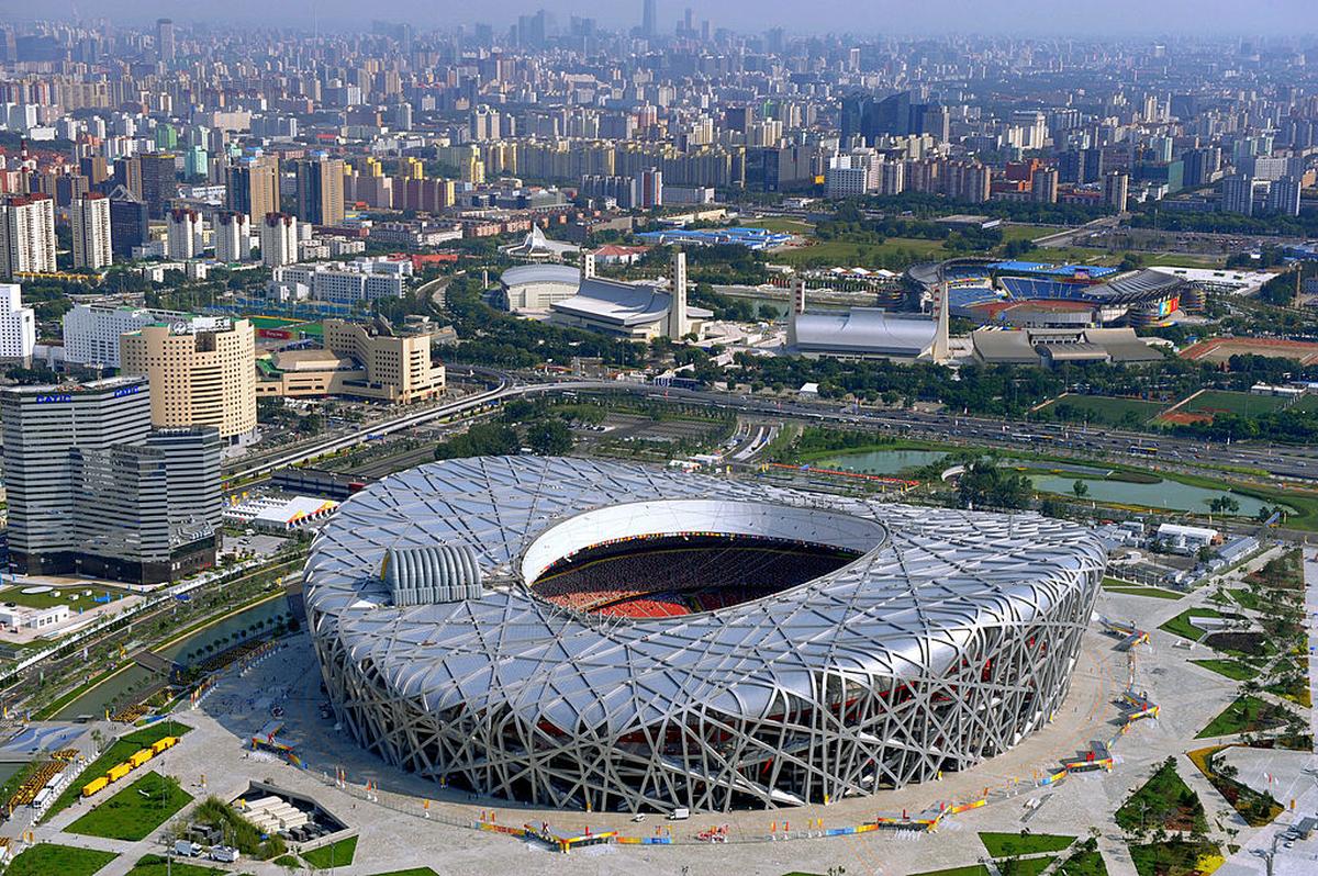 Beijing’s National Stadium, known as ‘Bird’s Nest’.