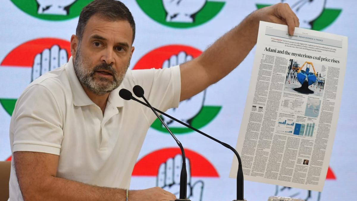 Rahul Gandhi urges govt. to begin investigation over rising coal prices