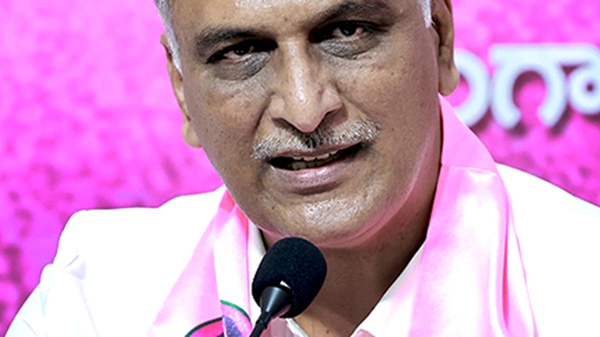 Leaving problems of people to winds, Ministers going on political tours: Harish Rao