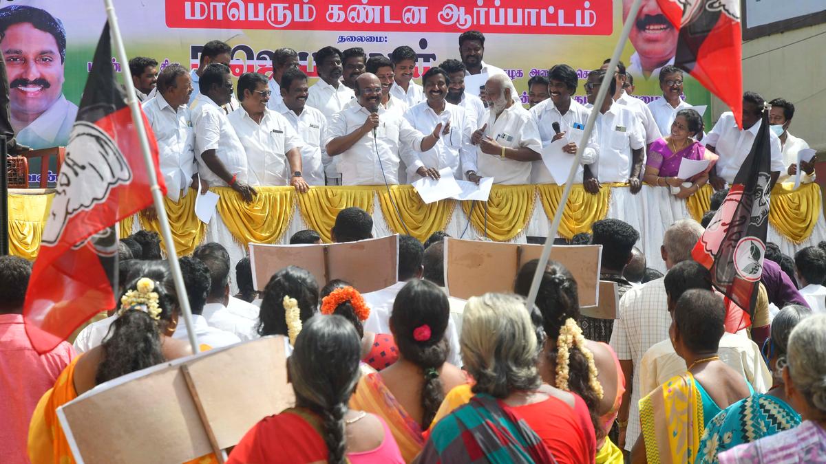 AIADMK demands closure of pharma unit