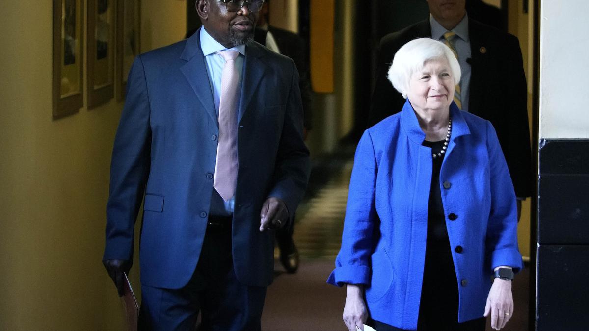 U.S. Treasury Secretary Janet Yellen discusses energy transition in South Africa