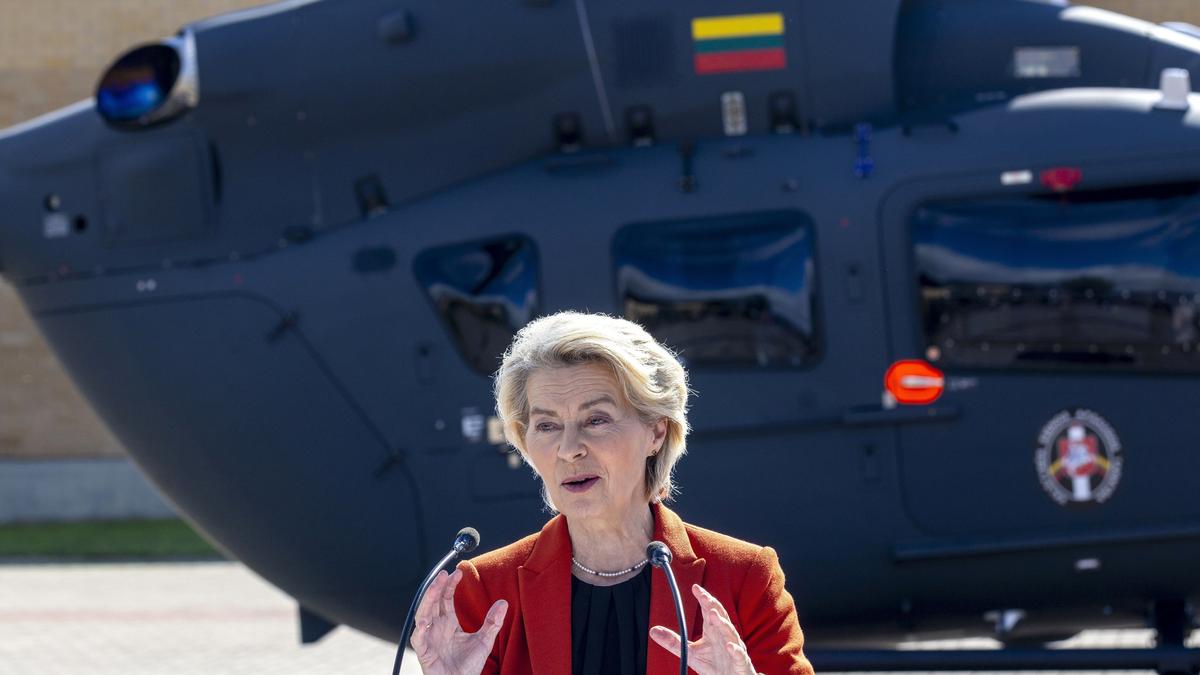 EU says von der Leyen’s plane GPS system was jammed, Russian interference suspected