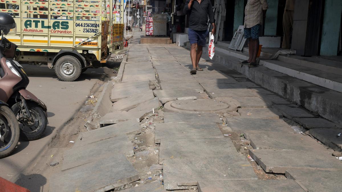 Residents complain about the bad state of footpaths along most roads in the city