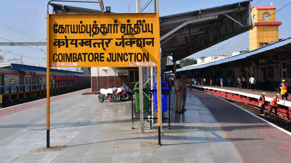 Railways unveils development plans for Coimbatore stations