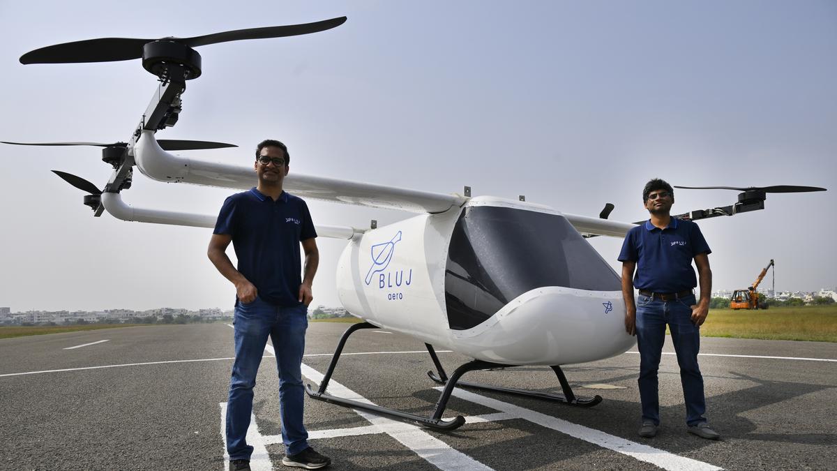 BluJ Aero Showcases Zero Emission Hydrogen-Electric VTOL Aircraft in Hyderabad