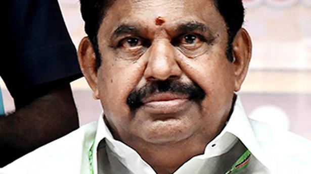Palaniswami reiterates demand for rollback of power tariff hike