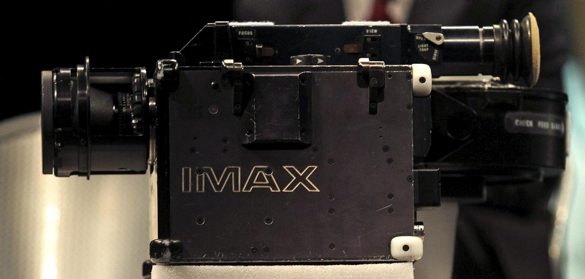 A close-up of one of two IMAX cameras is seen at the Smithsonian National Air and Space Museum in Washington, U.S. A close-up of one of two IMAX cameras is seen at the Smithsonian National Air and Space Museum in Washington, U.S.