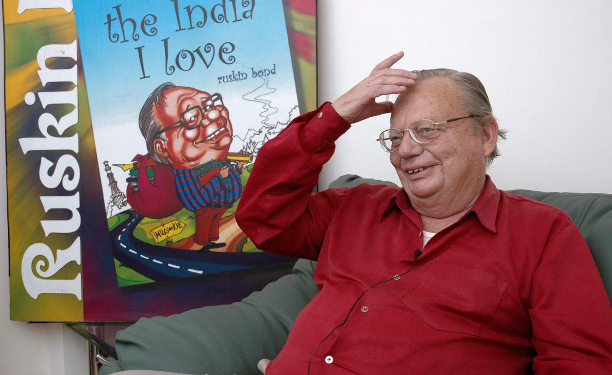 Ruskin Bond says that he gives some time every day to writing and a lot of time to reading, apart from sleeping and eating Ruskin Bond says that he gives some time every day to writing and a lot of time to reading, apart from sleeping and eating