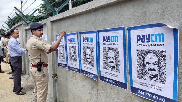 Five arrested in ‘PayCM’ poster campaign case