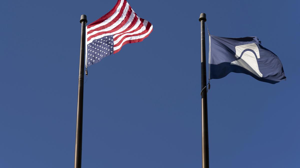 Trump supporters turn U.S. flags upside down to protest guilty verdict