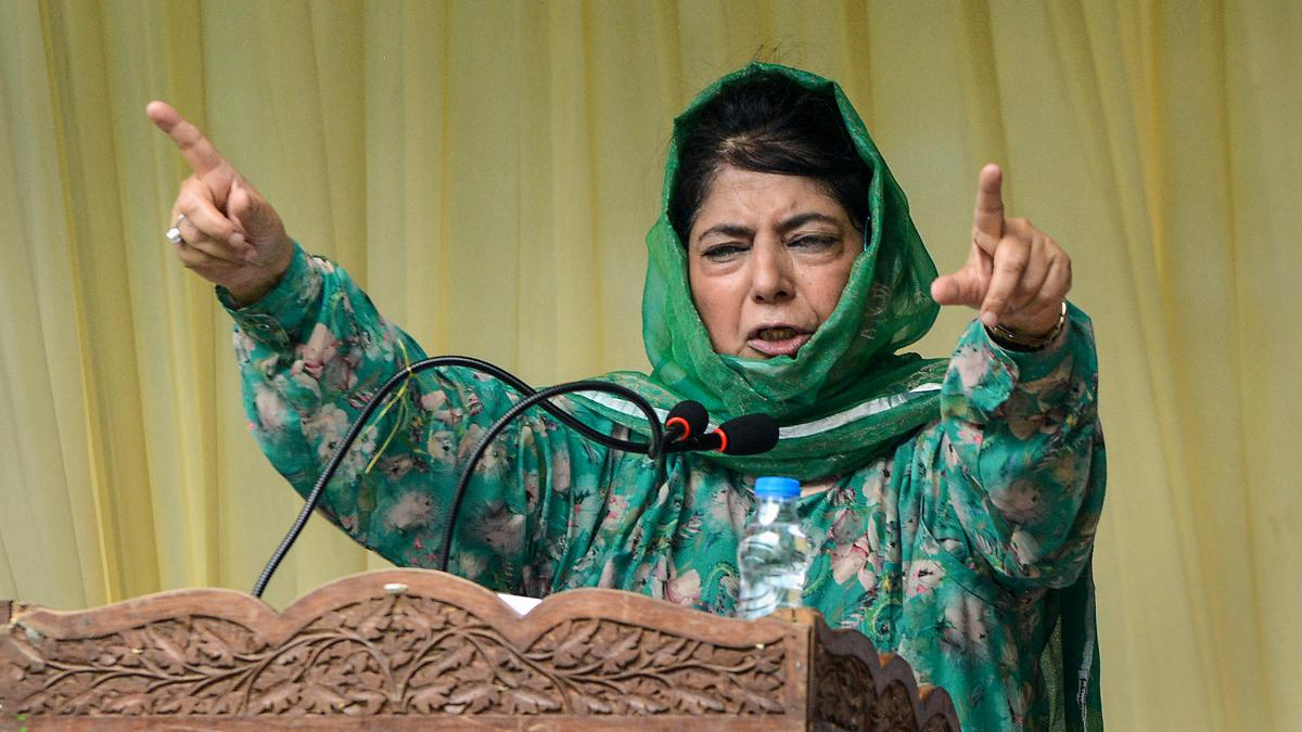 Mufti Sayeed put precondition before PM Modi for govt formation in J&K: Mehbooba