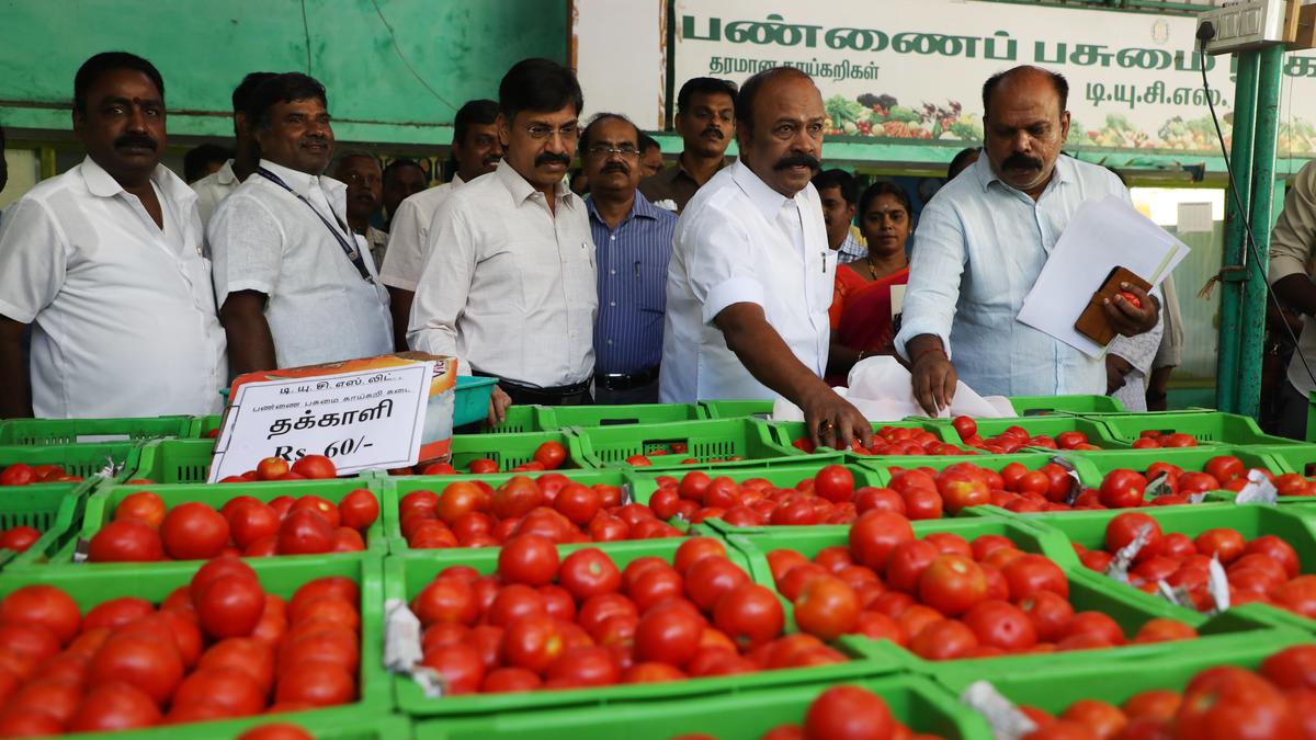 Govt. makes tomatoes available at Pannai Pasumai outlets