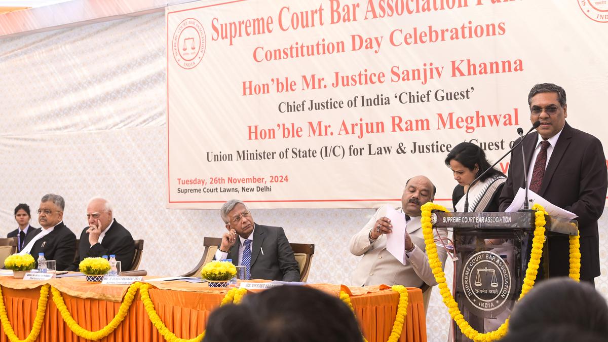 Chief Justice Sanjiv Khanna says Constitution helped country's transformation