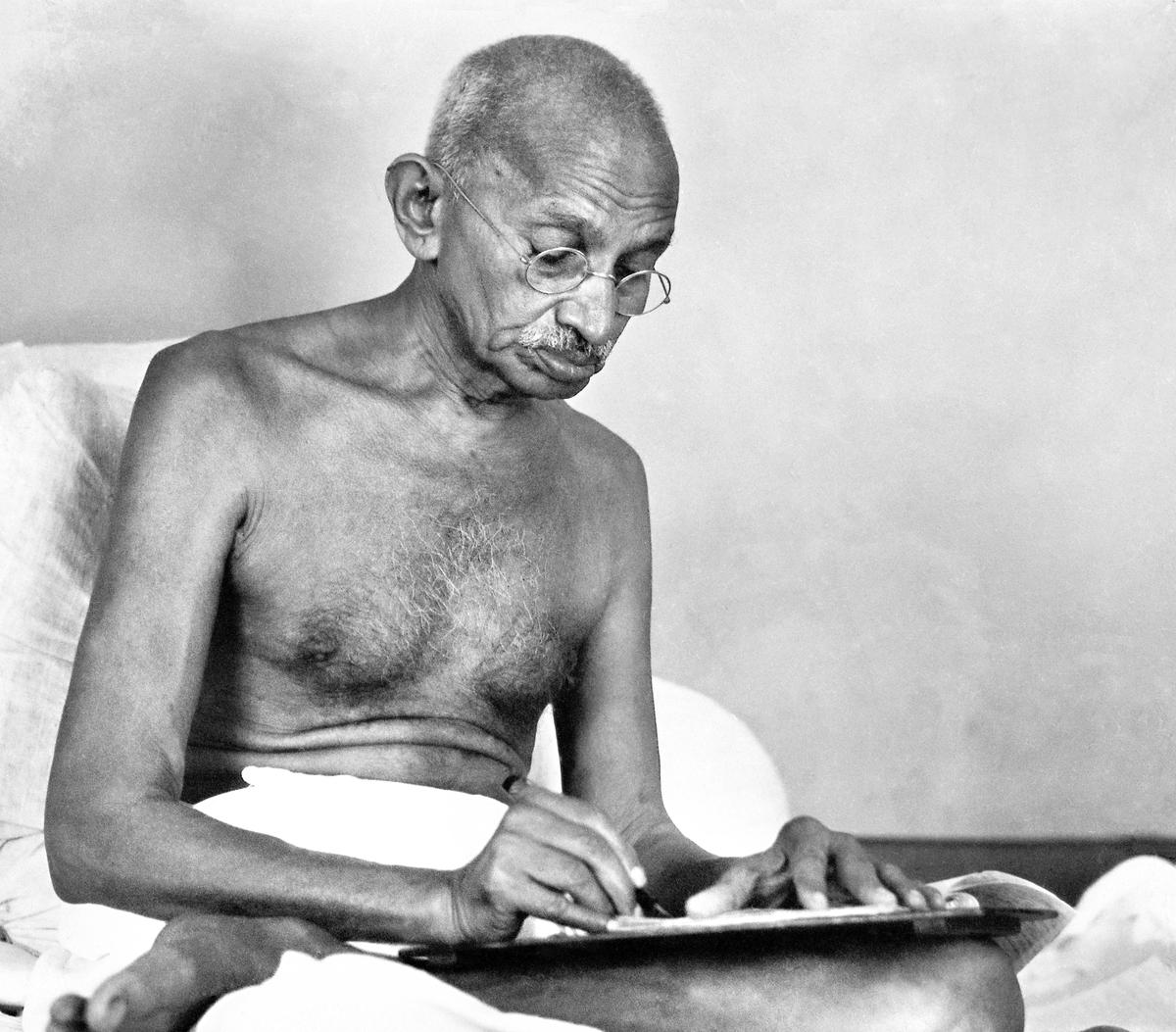Mahatma Gandhi. File