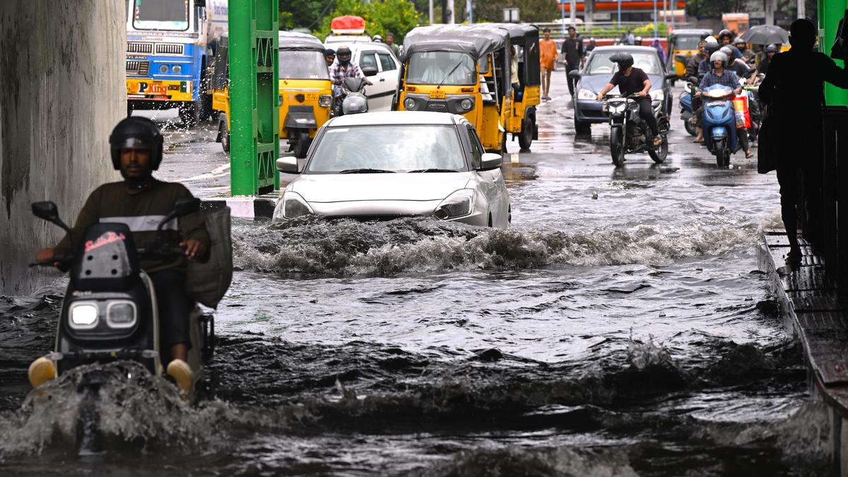 Relentless rain throws life out of gear in Visakhapatnam