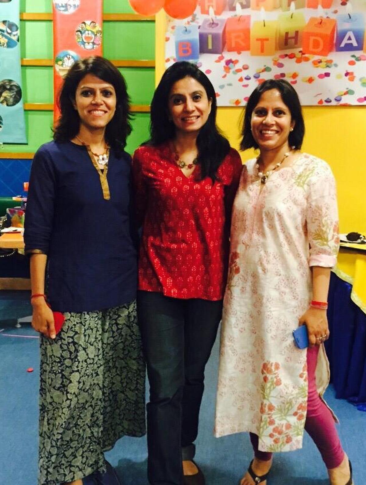 Gahilote sisters, the Kathakar festival's founder directors and curaotors