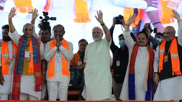 Telangana needs twin-engine government: PM Modi