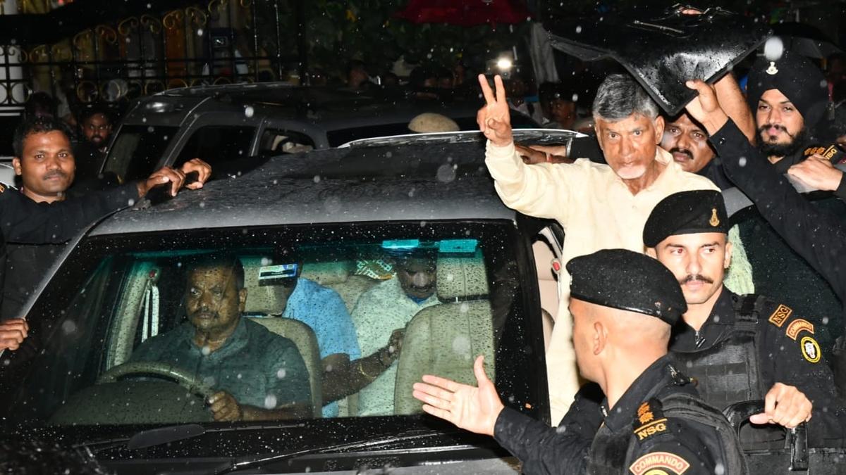 Former Andhra Pradesh CM Naidu gets Cell No 7691 in Sneha Block in Rajamundry Central Prison