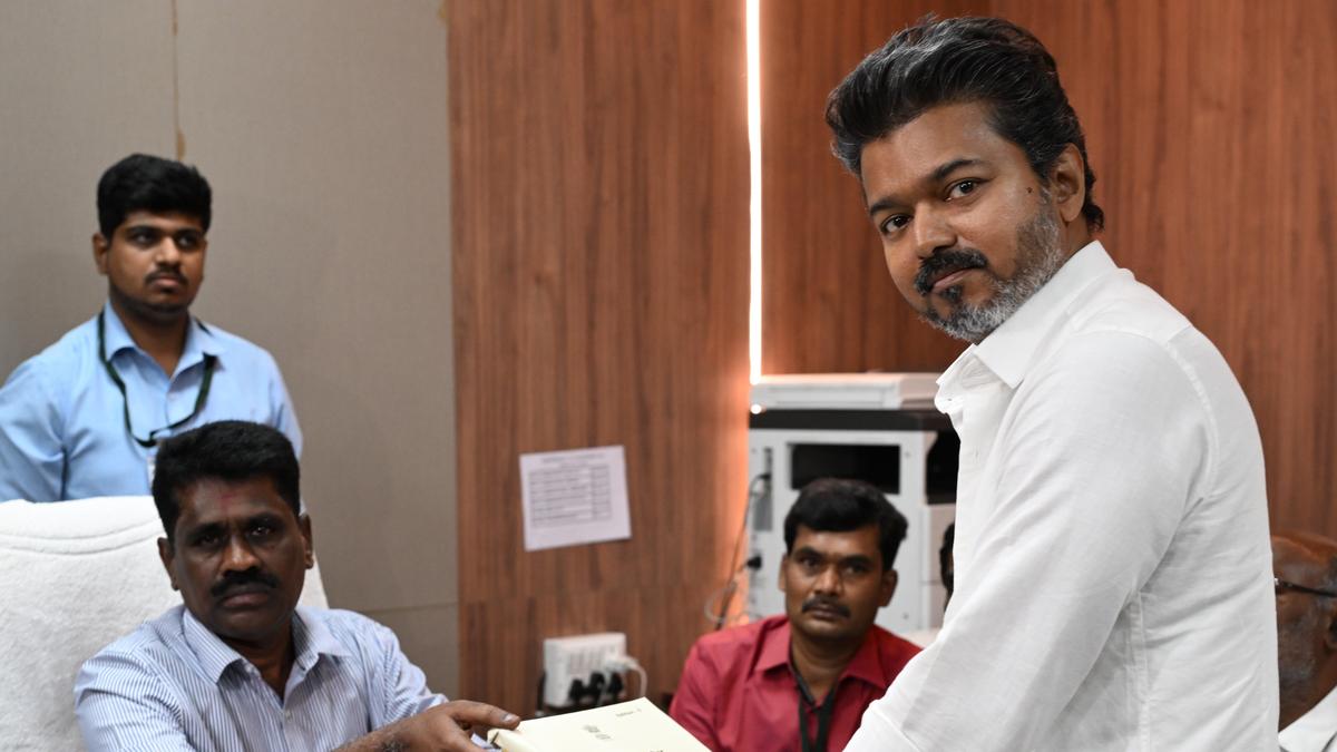 T.N. Assembly election: discrepancies surface in affidavits filed by Vijay for Tiruchi East and Perambur