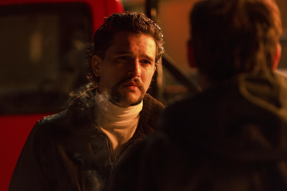 This image released by The Avenue shows Kit Harington in a scene from the film ‘Blood for Dust.’