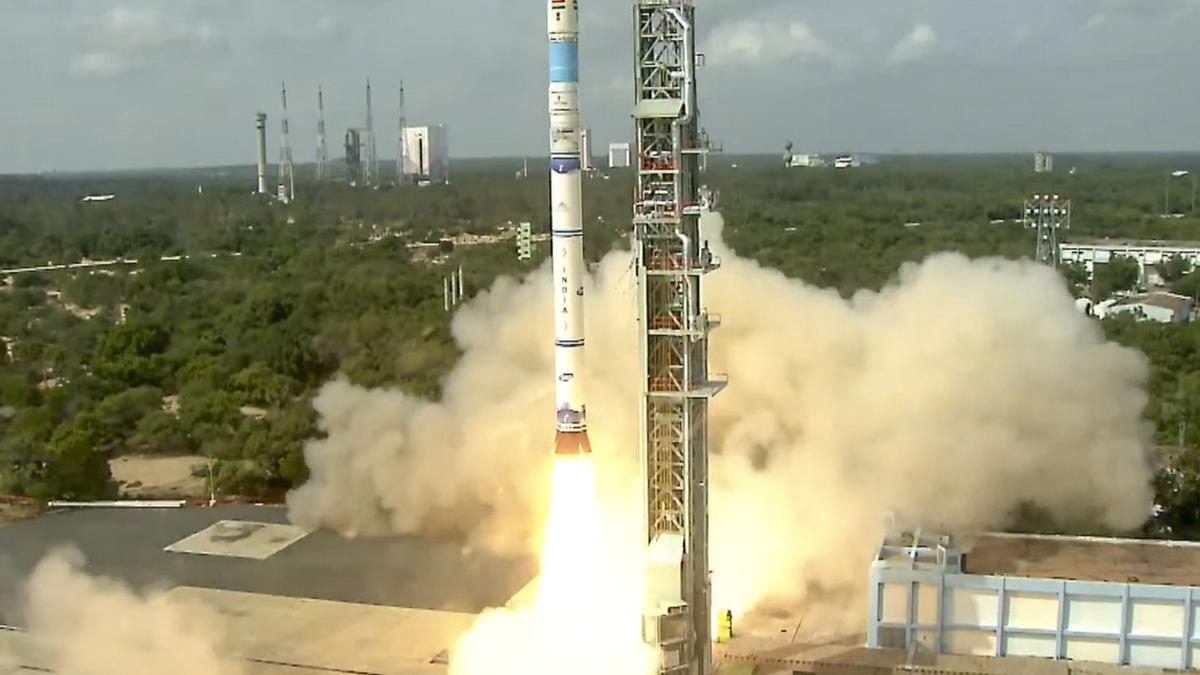 ISRO successfully launches EOS-08 Earth Observation Satellite
