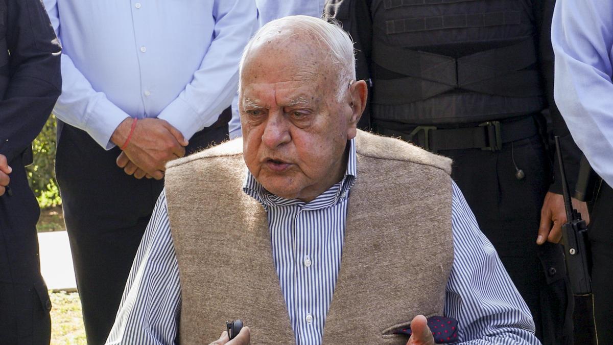 Seven-member SIT formed to probe assassination attempt on NC chief Farooq Abdullah