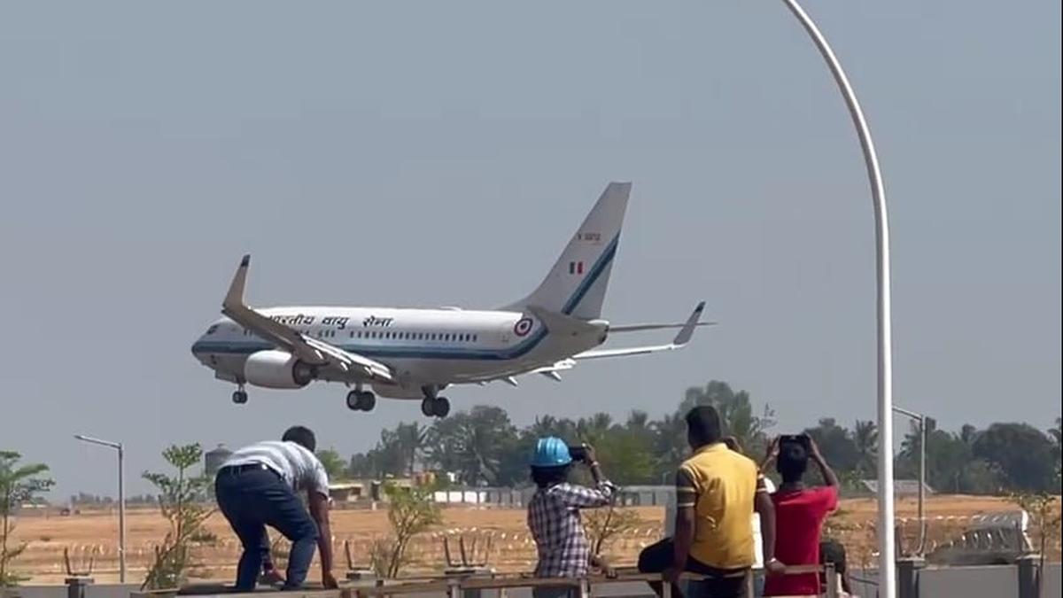 Trial run of flight begins at Shivamogga airport
