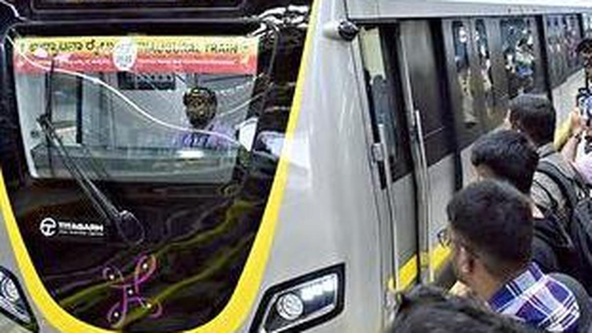 Find a fare balance for Namma Metro