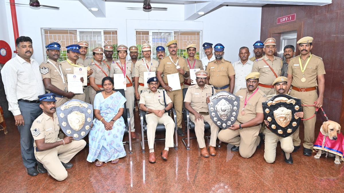 Madurai police bag eight medals in Duty Meet