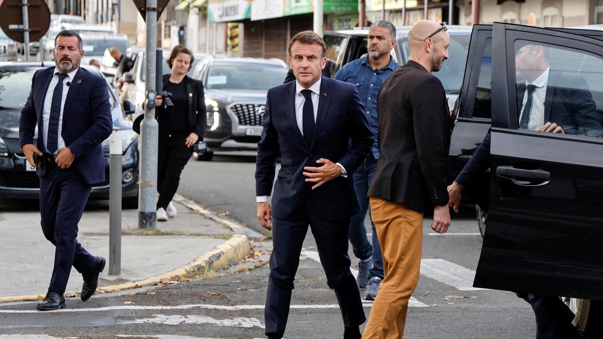 In riot-hit New Caledonia, French President Macron says the priority is a return to calm