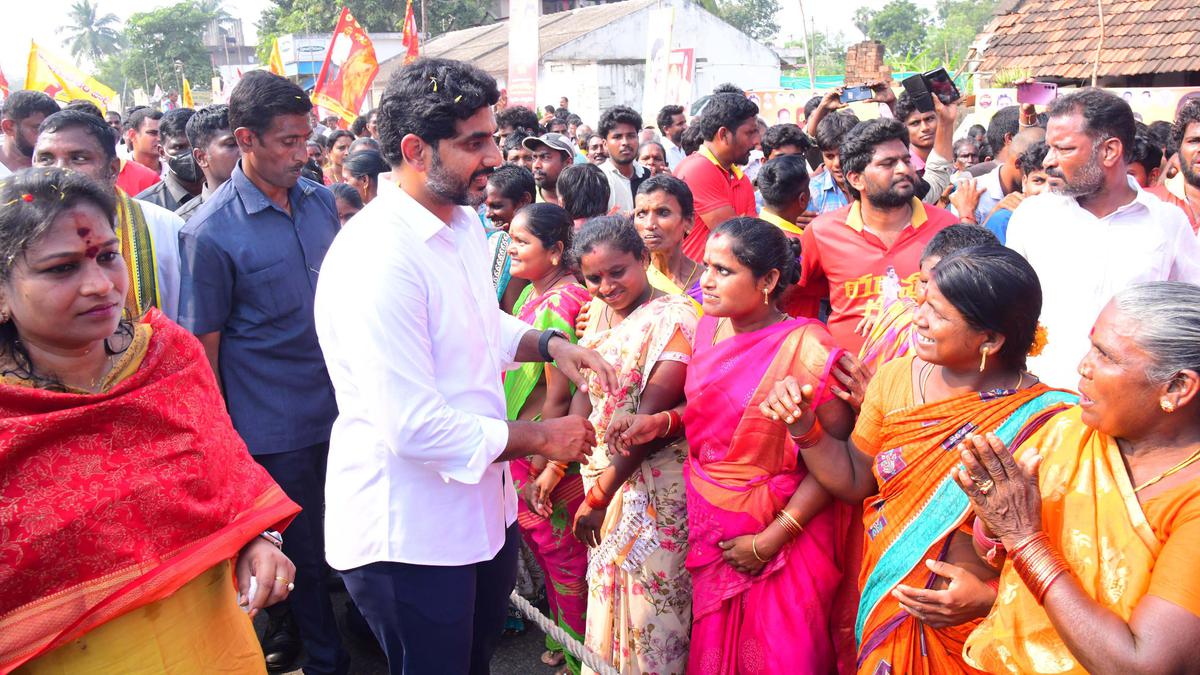 Lokesh promises free bus travel for women in Andhra Pradesh, if TDP comes to power