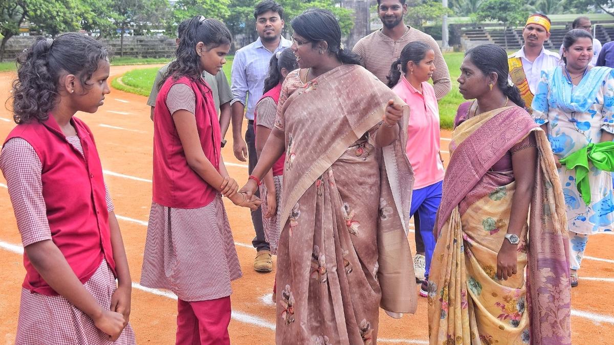 Sports competition held for differently abled students