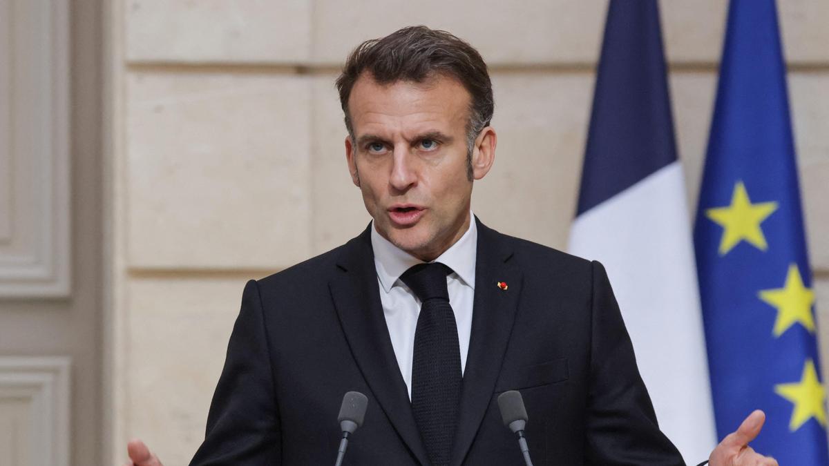 Macron says Russia ‘mistaken’ if thinks West Asia war offers it respite