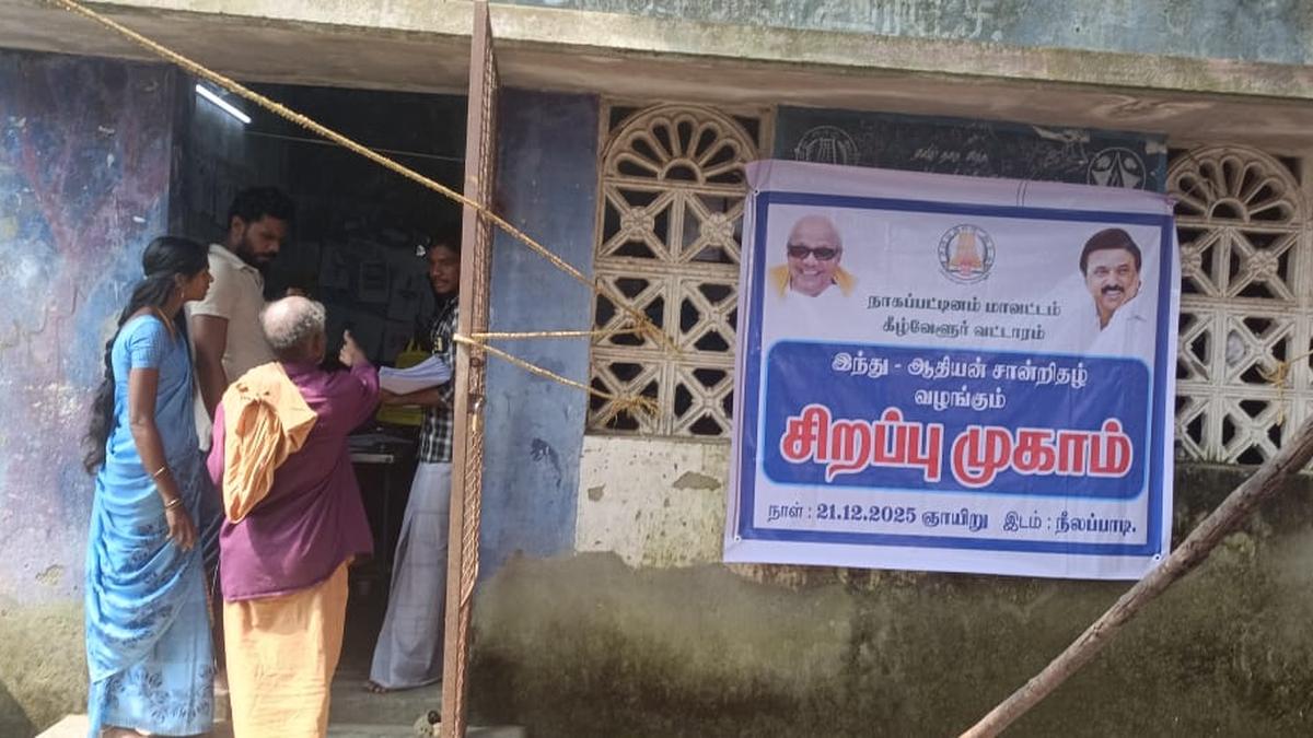 Special camps bring long-denied ST certificate to nomadic families in Nagapattinam