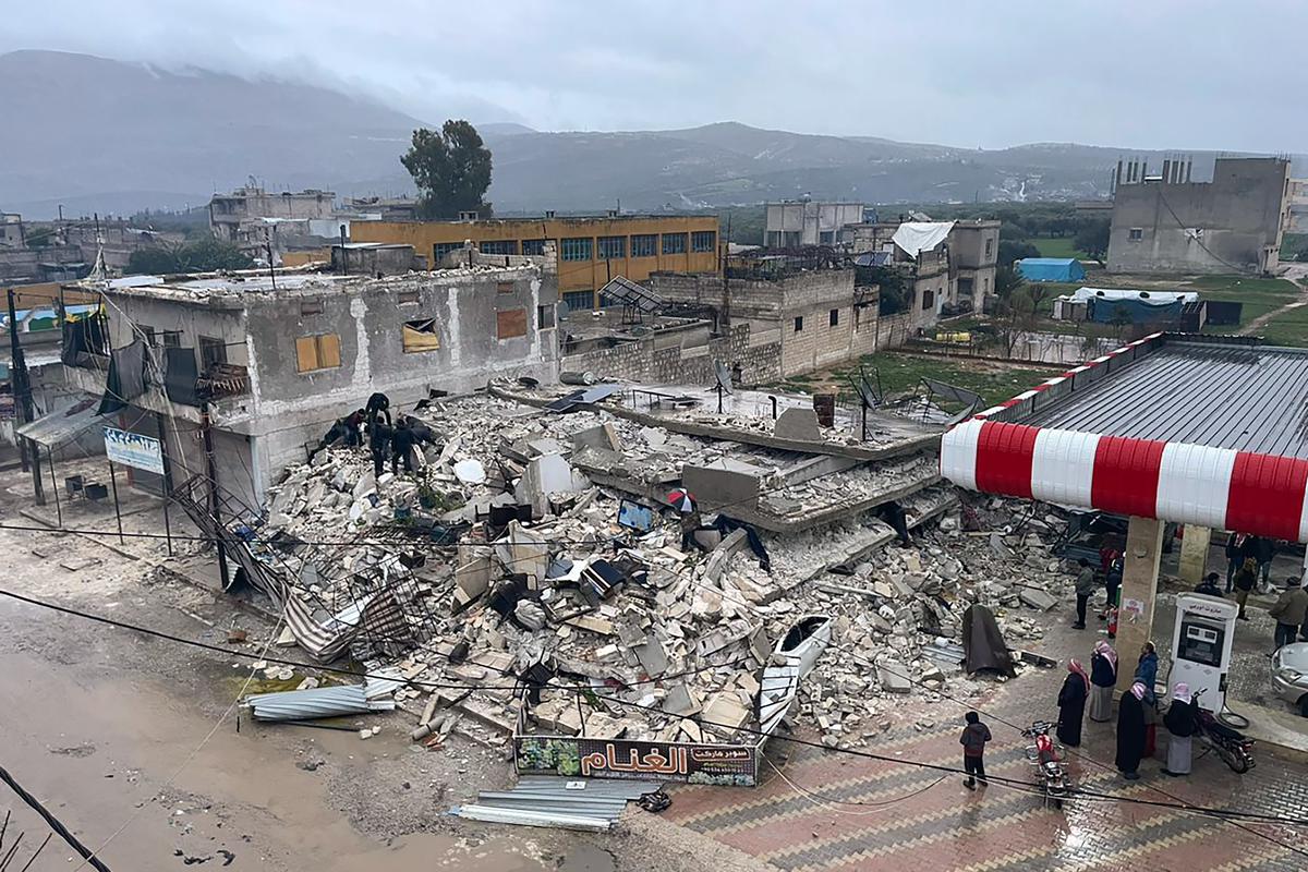 Powerful earthquake kills at least 195 people in Turkey, Syria - The Hindu