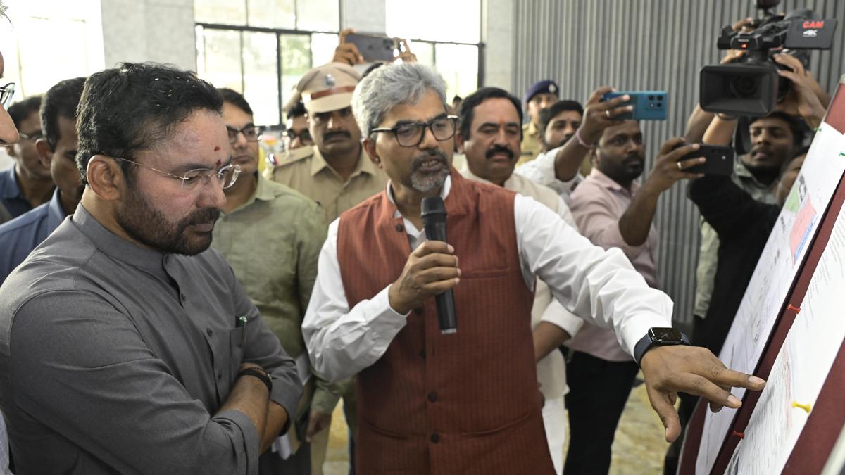 Kishan Reddy reviews ₹25.93-cr HiTech City railway station upgrade