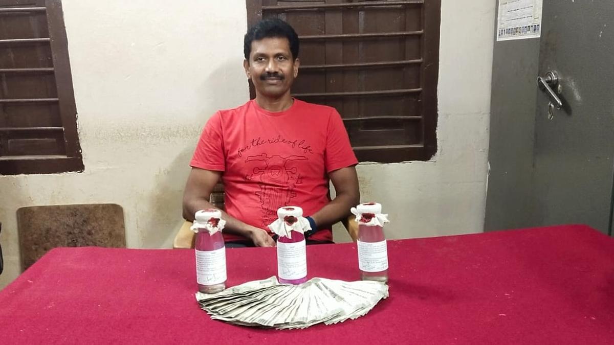 Telangana Agriculture officer trapped while accepting  ₹50,000 in bribe