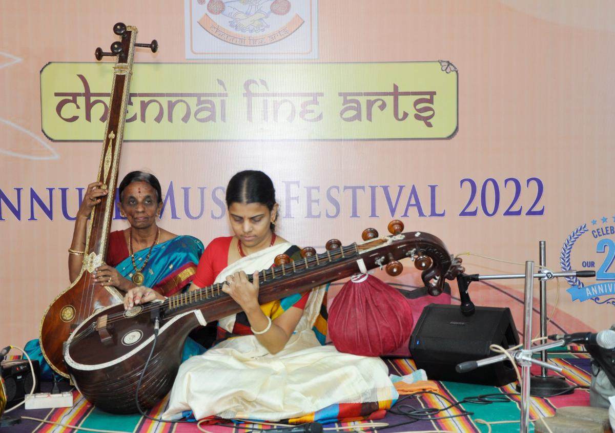 S.  Veena performance by Nityashree. 
