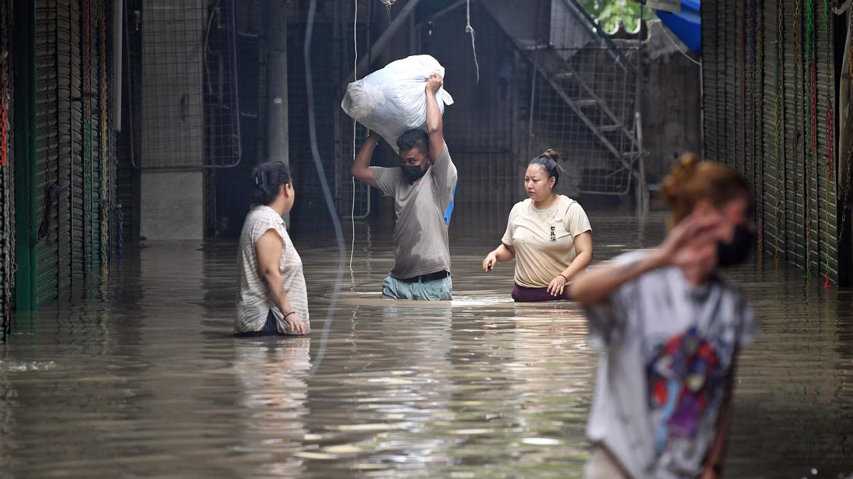 As the Yamuna recedes, focus shifts to relief camps