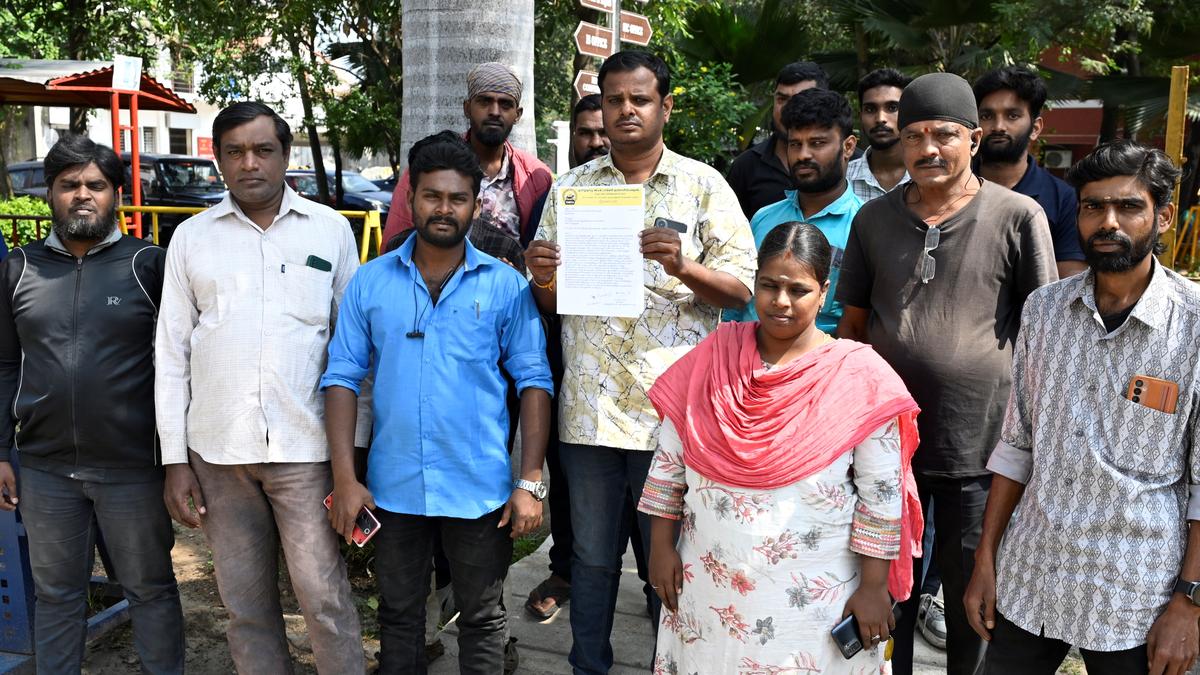 Bike taxi operators petition Coimbatore City Police Commissioner