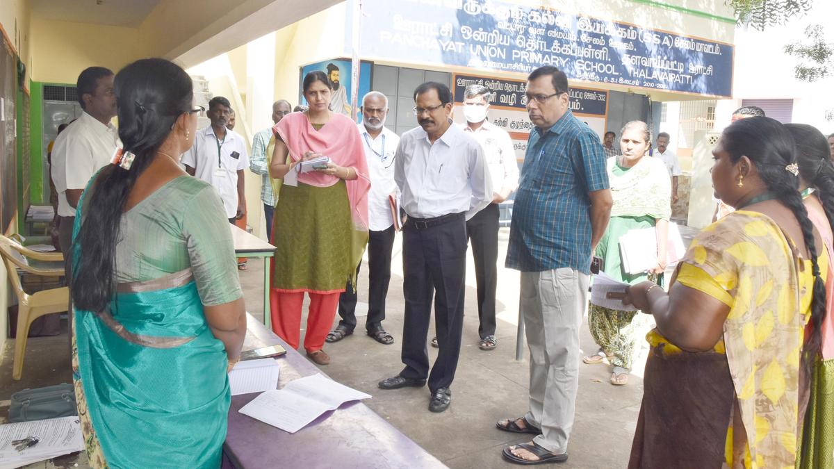 Electoral roll observer inspects special camps in Salem