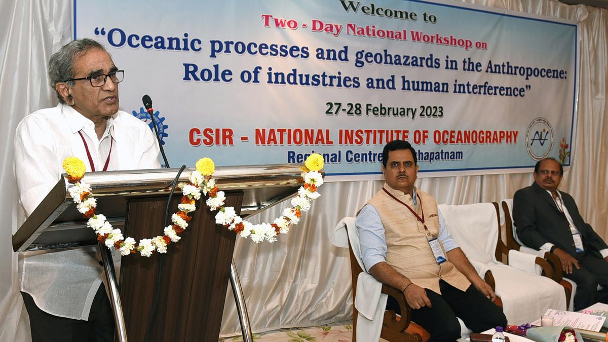 Visakhapatnam: Dependency on seafood is growing as the food on land getting polluted, says former AU professor